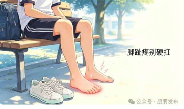 【朋朋修脚】考完才敢说疼...初三男生忍了半年，走路只能踮脚！